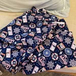 Mens PJs or Lounging pants. Purchased aboard the DCL Fantasy Cruise Ship.